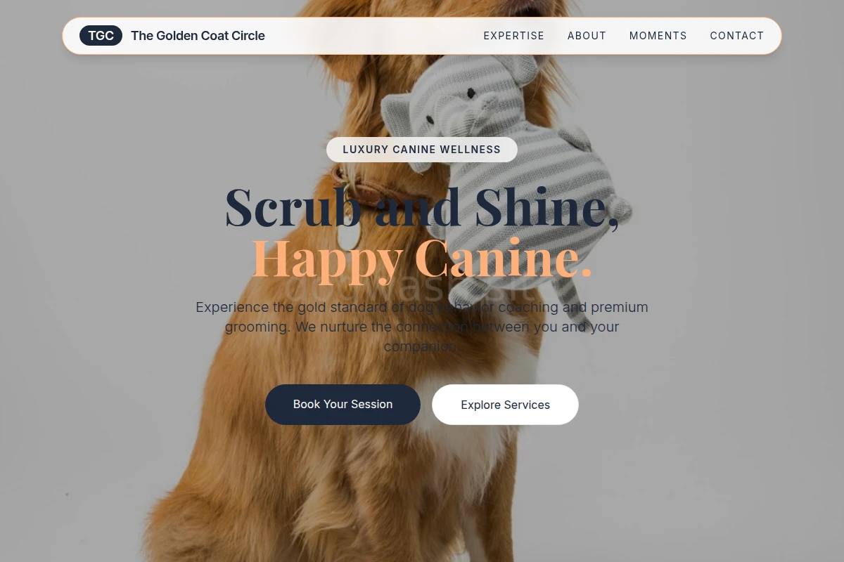 Soap Dog Training